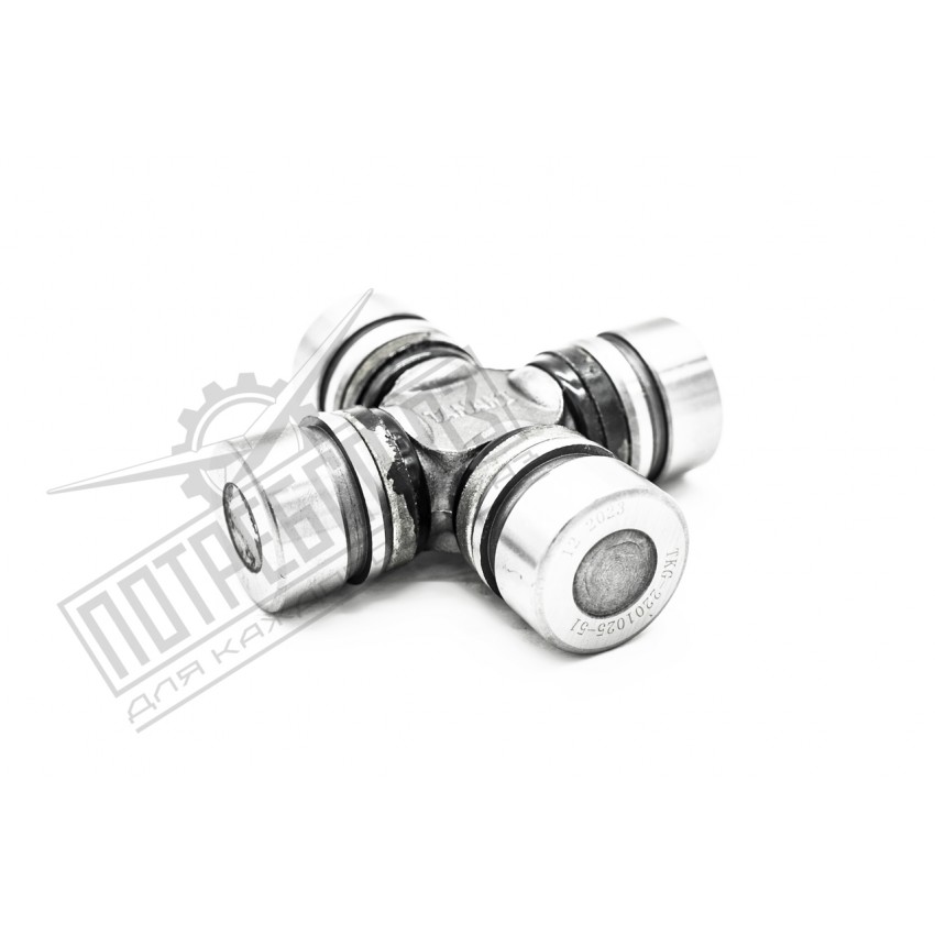 Крестовина карданного вала УАЗ, ГАЗ (D30) с масленкой и стопорами (TANAKI) / 69-2201025 (/TKU-2201025-71)