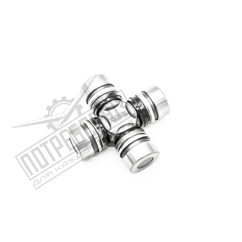 Крестовина карданного вала УАЗ, ГАЗ (D30) с масленкой и стопорами (TANAKI) / 69-2201025 (/TKU-2201025-71)