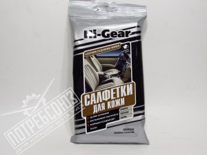 Салфетки для кожи HI-GEAR (Leather cleaning wipes)  / HG5600N