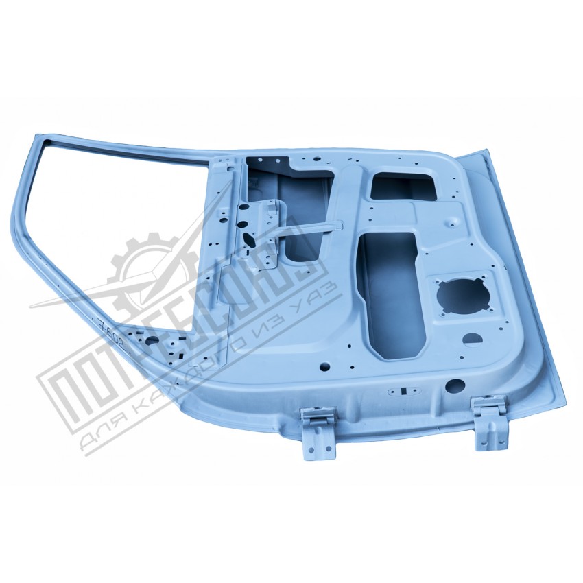 Дверь УАЗ ПАТРИОТ передняя правая (с 11.2016, РЕСТАЙЛИНГ-2017), ГРУНТОВАННАЯ / 3163-6100014