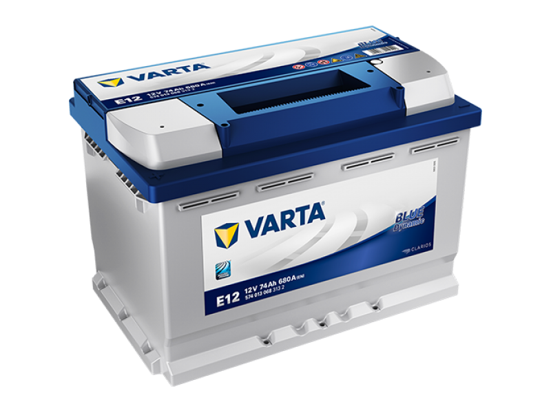 Аккумулятор VARTA BLUE DYNAMIC 74 а/ч 680A (278х175х190) / 574013068