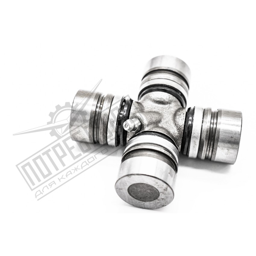 Крестовина карданного вала УАЗ, ГАЗ мелкий ролик,с кольцами, С МАСЛЁНКОЙ (MetalPart) / 469-2201025