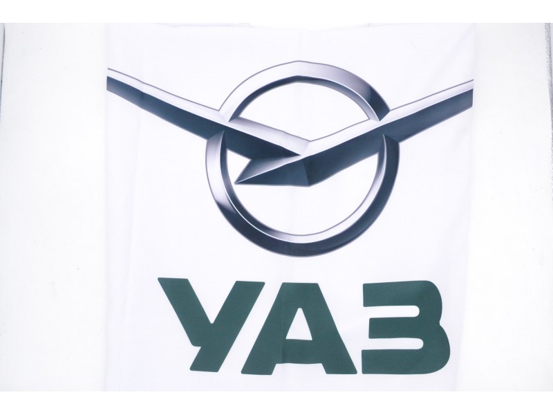 Флаг УАЗ фирменный вертикальный 1х2 метра / 470107401