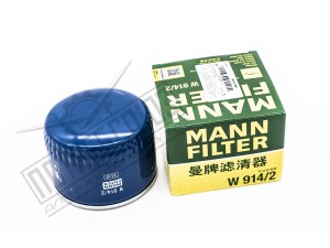 Фильтр масляный УАЗ ПАТРИОТ ЗМЗ 409, 514 низкий (65мм) (MANN) / W914/2