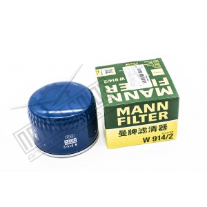 Фильтр масляный УАЗ ПАТРИОТ ЗМЗ 409, 514 низкий (65мм) (MANN) / W914/2