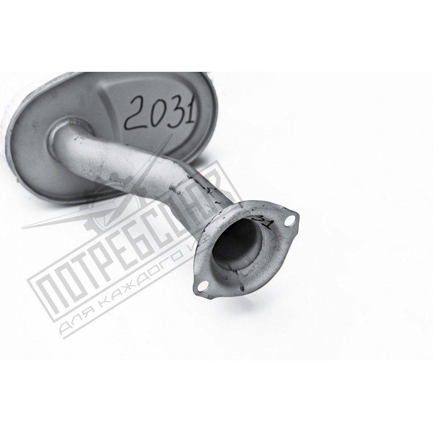 Глушитель УАЗ ХАНТЕР, 3160 ЗМЗ 409, Евро 0, 2 (2 фланца 3/2) (ГОРЬКИЙ) / 31602-1201010-11