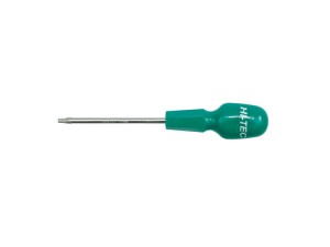 TOYA Отвертка TORX Т9 х 75мм HI-TEC (пластиковая ручка) / 61379