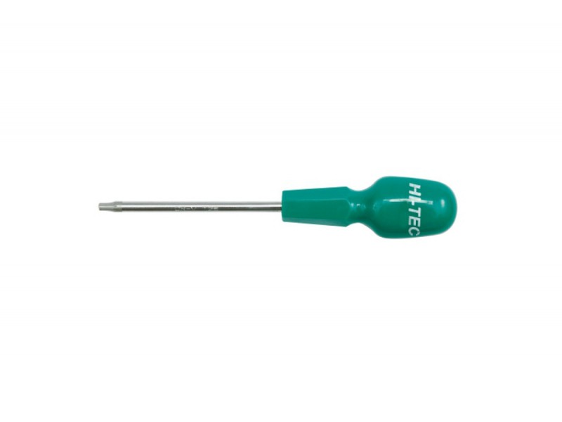 TOYA Отвертка TORX Т9 х 75мм HI-TEC (пластиковая ручка) / 61379