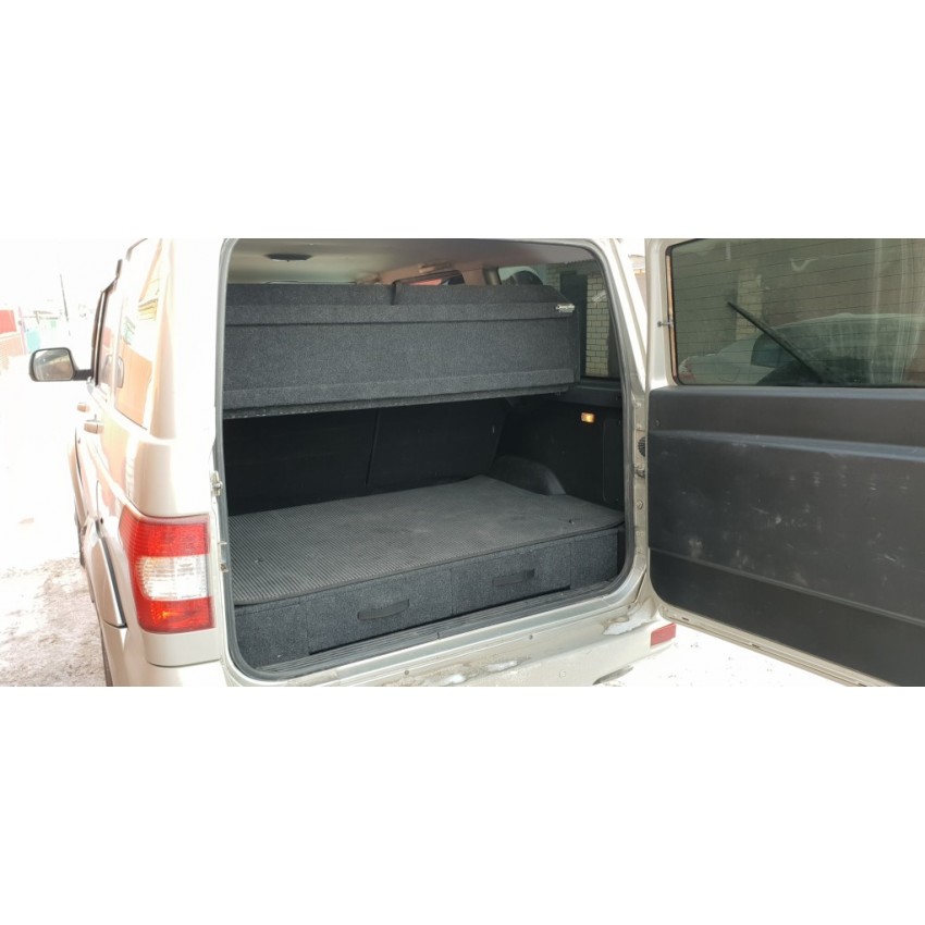 Сборка и установка органайзера в багажник УАЗ Патриот