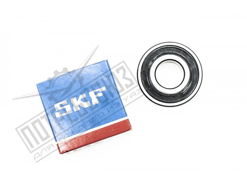 Подшипник 180203 (коленвала ГАЗ, генератора ОКА) (SKF) / 6203-2RSH (опорный коленвала)