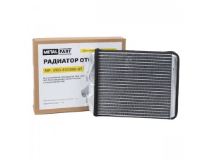 Радиатор отопителя УАЗ ПАТРИОТ 2007-2012 (DELPHI) (METALPART) / 3163-8101060-07