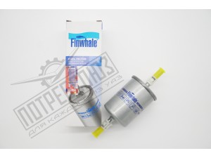 Фильтр топливный УАЗ ЗМЗ 40906 (ПРО) (под защелки) С КЛИПСАМИ (FINWHALE) / 2123-1117010 (PF001М)