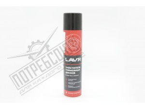 Очиститель тормозов LAVR флакон-аэрозоль 400мл / LN1495