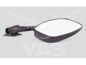 Зеркало наружное УАЗ 452 (ГАЗЕЛЬ) с кронштейном ПРАВОЕ (ДЛИННОЕ) / 3741-8201300