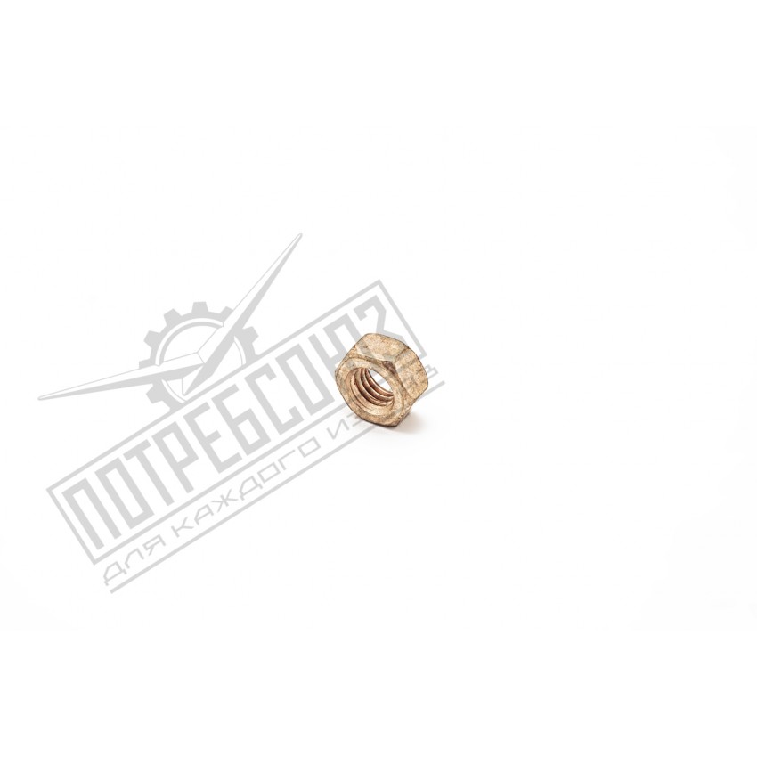Гайка коллектора ЗМЗ 405, 406, 409 (омедн.) М8*1,25 (НИЗКАЯ) / 250510 П5