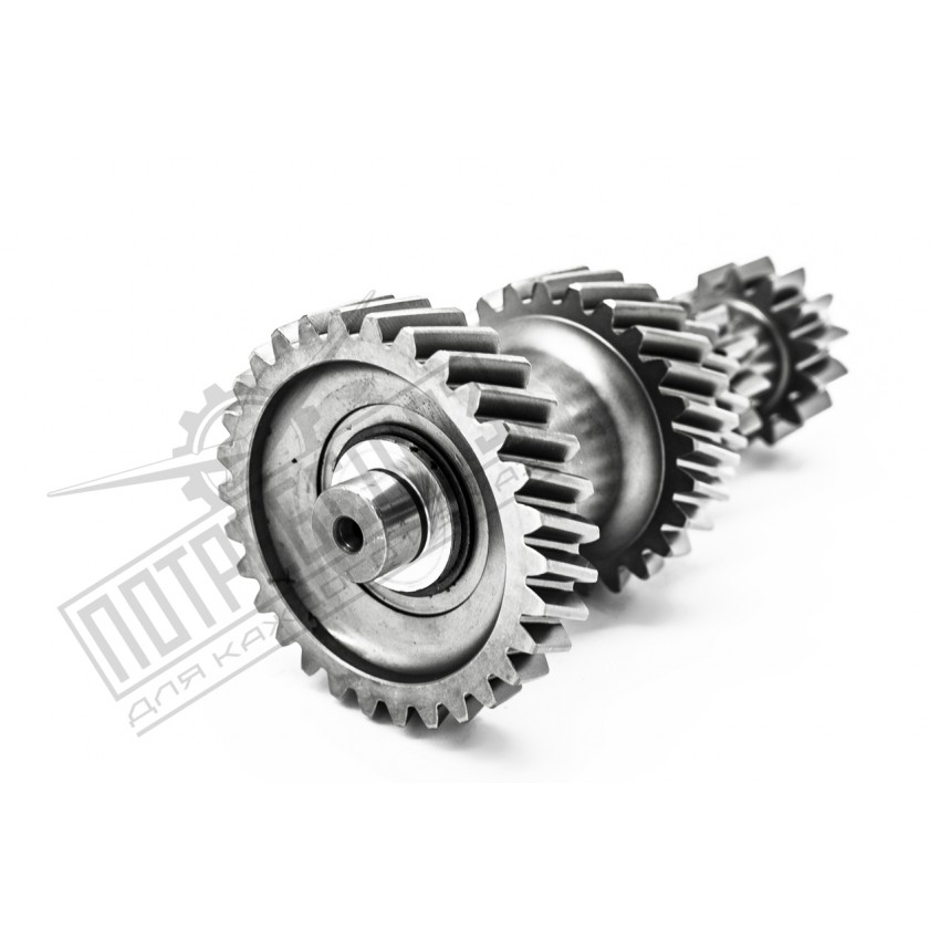 Вал промежуточный КПП 4-ст. нов. обр. УАЗ 452, 469, ХАНТЕР (MetalPart) / 469-1701046-01