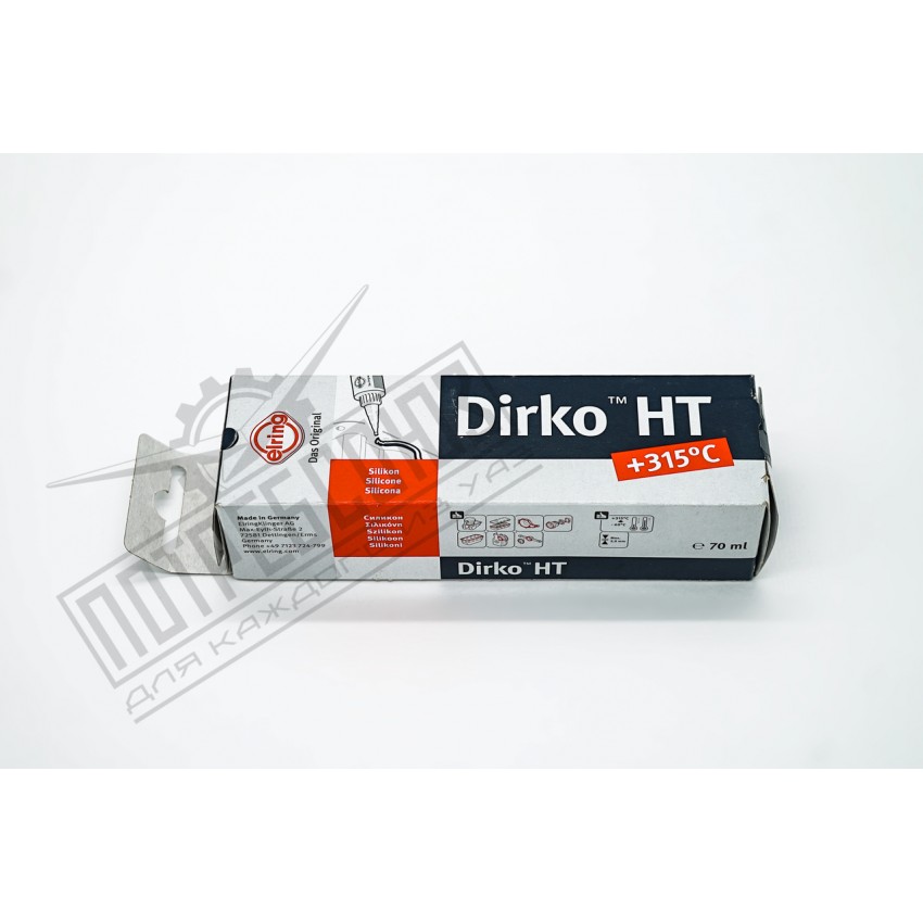 Герметик термостойкий черный ELRING Dirko HT 70мл / 006.553