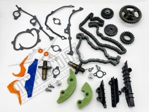 Ремкомплект ГРМ ЗМЗ 409 УАЗ, 405, 406 ГАЗ (цепь DITTON 72/92) ЕВРО 3 (разрезные звезды, гидронатяжитель ТОПОЛЬ 2М, башмаки ЭМБРИ) (БОНтрейд) / 406-3906625 (7242)