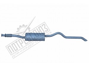 Глушитель УАЗ ХАНТЕР ЗМЗ 51432 Евро 4, С ГОФРОЙ (Ульяновск) / 315148-1201008