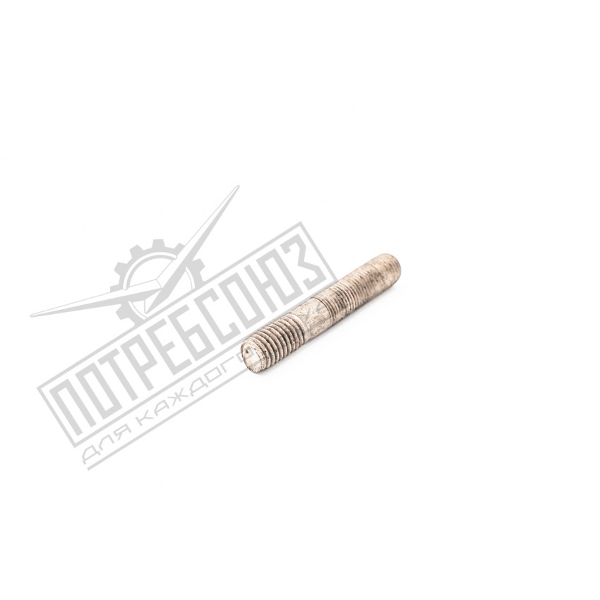Шпилька коллектора УАЗ УМЗ короткая М10*1*30 (омедненная) (Красная Этна) / 420.1008202
