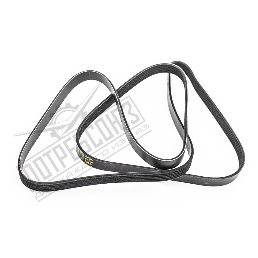 Ремень 6PK2100 привода агрегатов УАЗ ПАТРИОТ (с кондиционером) EPDM серия PRO (Metalpart) / 6РК2100 PRO EPDM