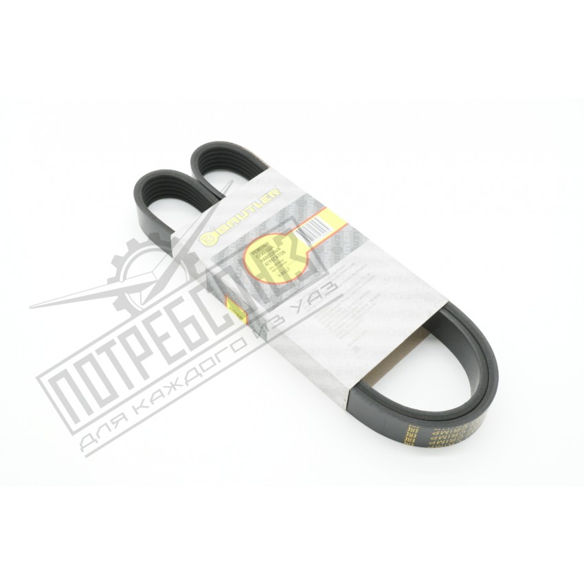 Ремень 6PK1054 вентилятора УАЗ 452 ЗМЗ 4091 (BAUTLER) / 6РК1054 (BTL1054BAV)