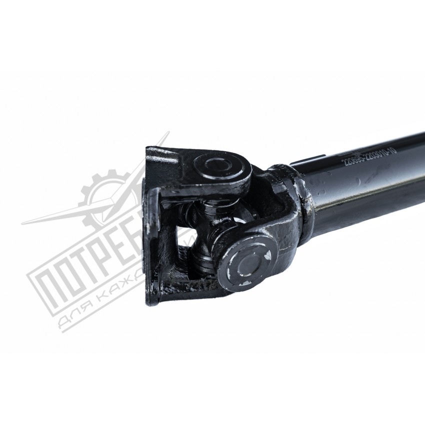 Вал карданный ПЕРЕДНИЙ УАЗ 452 Евро 4, мост ГИБРИД, 5-ст. КПП (L: 815/760) (MetalPart) / 220695-2203010-10