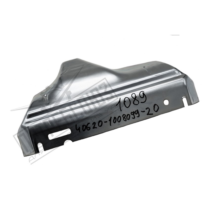 Экран выпускного коллектора ЗМЗ 40904 УАЗ, 40524, 40522, 406 (с 11.2008) ГАЗ Евро 3 (ЗМЗ) / 4062.1008099-20