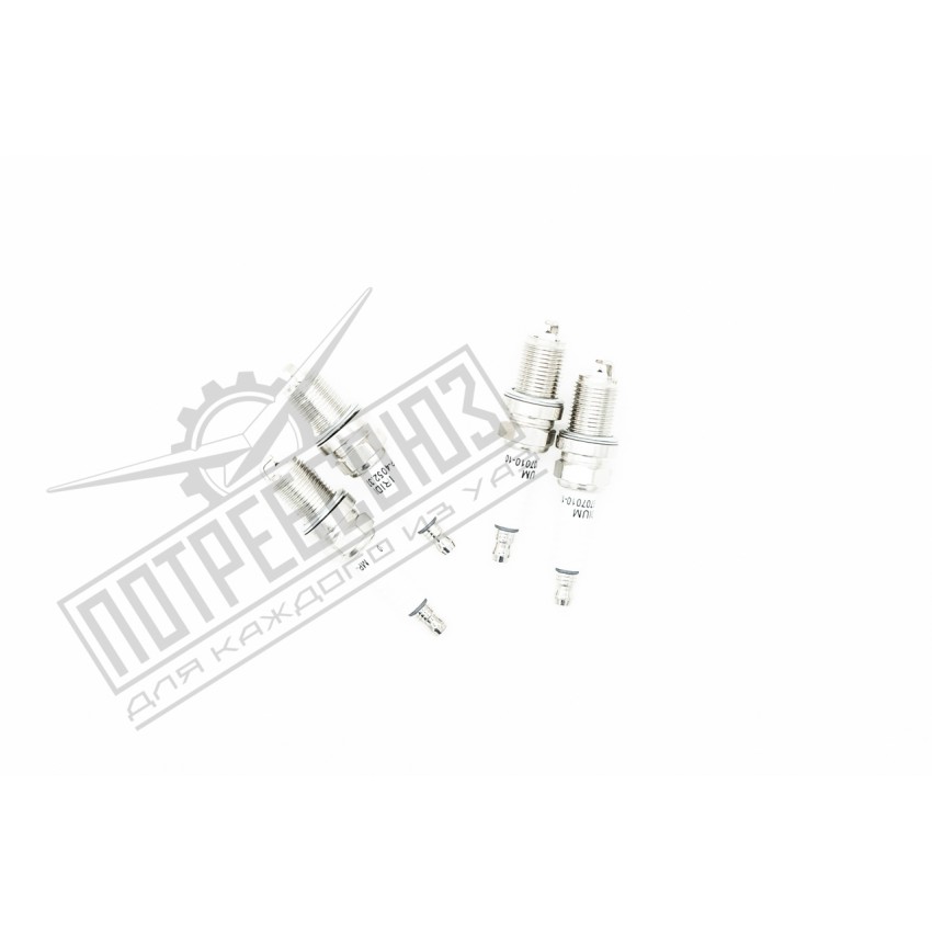 Свечи зажигания IRIDIUM УАЗ ЗМЗ 40904, 40905, 40906, ПРО (Евро 3, Евро 4, Евро 5) (4 шт.) ключ 16 (MetalPart) / 4052.3707010-10 PRO