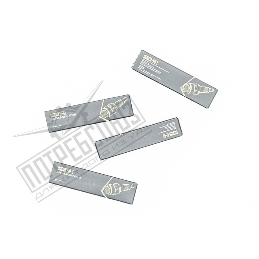 Свечи зажигания IRIDIUM УАЗ ЗМЗ 40904, 40905, 40906, ПРО (Евро 3, Евро 4, Евро 5) (4 шт.) ключ 16 (MetalPart) / 4052.3707010-10 PRO
