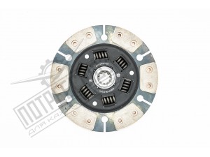 Диск сцепления УАЗ ЗМЗ 409 (керамика Miba) УСИЛЕННЫЙ тонкий вал (STARCO) / SPD24277/6SP