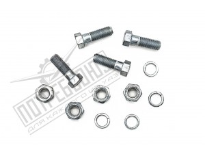 Болт карданный УАЗ, ГАЗ М10х1, с гровером (4 шт) (АДС) / 31512-2401029 (№102)