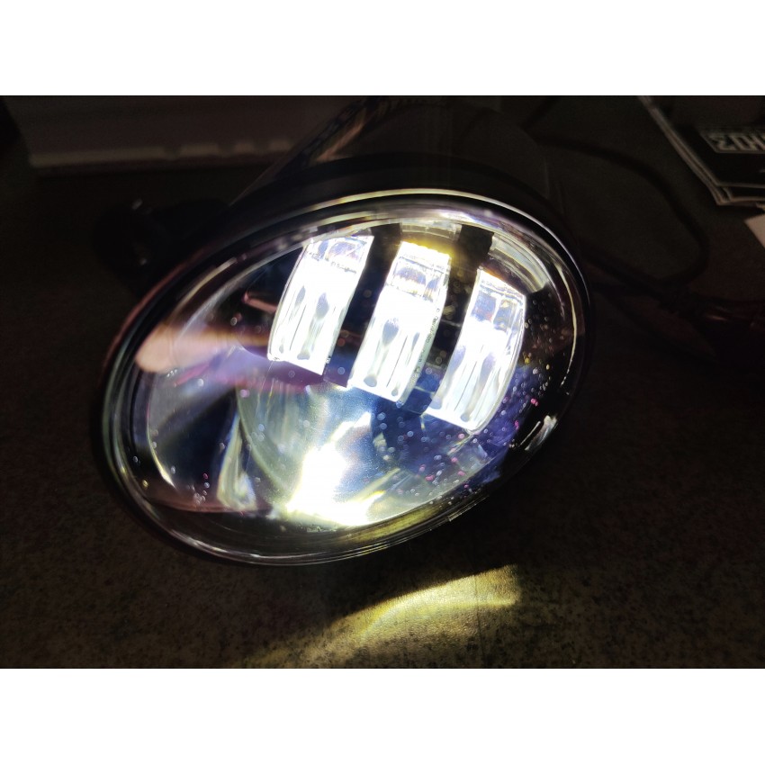 Фара противотуманная УАЗ ПАТРИОТ РЕСТАЙЛИНГ 2014 LED 3000/6000K (БЕЛЫЙ/ЯНТАРНЫЙ) к-кт 2 шт / ПТФ LED 3000/6000K (БЕЛЫЙ/ЯНТАРНЫЙ)