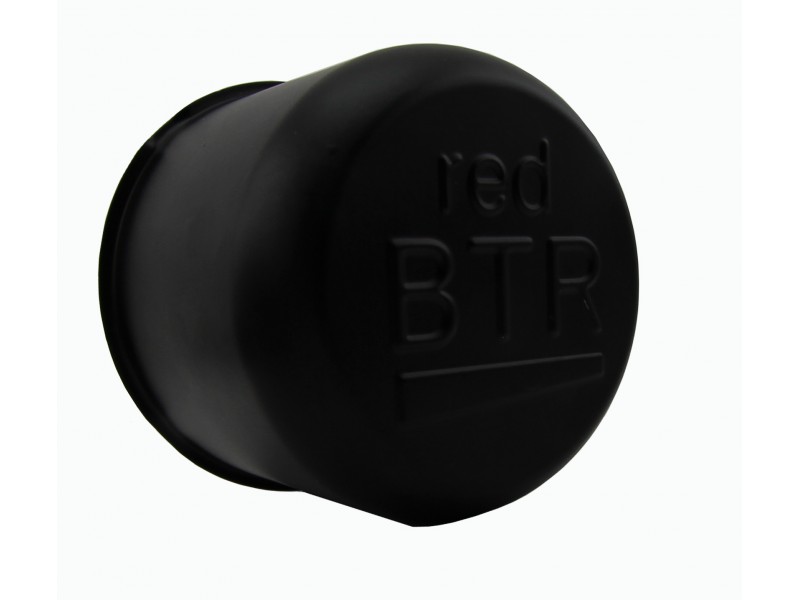 Колпак ступицы черный матовый d110 (redBTR) / 721102