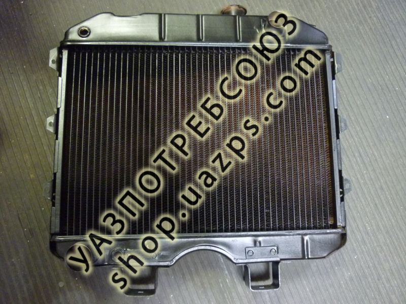 Купить Радиатор охлаждения УАЗ 452, 469 медный ДВУХрядный Композит ...