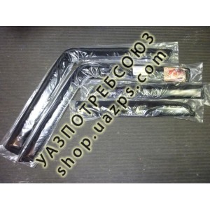 Дефлекторы (ветровики) на двери УАЗ ХАНТЕР (комплект) (SHS) / D31519