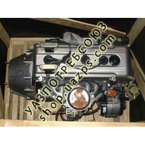 Двигатель ЗМЗ-409052 УАЗ ПРОФИ c ГБО (без сцепления, без датчика фазы и термоклапана) ЗМЗ ПРО  / 409052.1000400