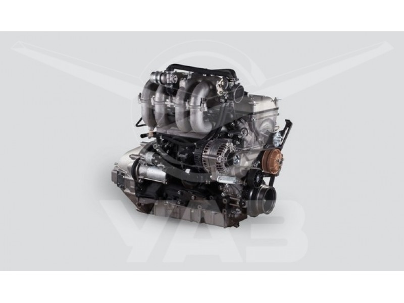 Двигатель в сб. 409 АИ-92 УАЗ инжектор (без кондиционера, Евро-0) (ЗМЗ) / 409.1000400
