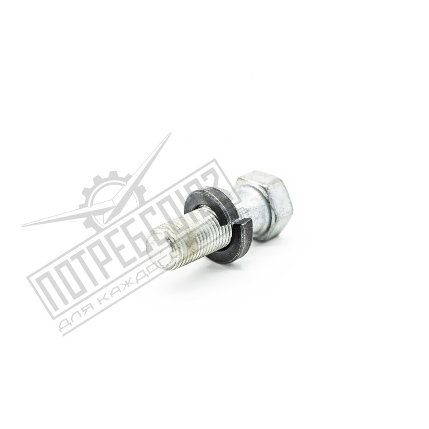Болт М10*1*30 крепления шаровой опоры УАЗ с гровером / 290784-П29 + 252136-П2 