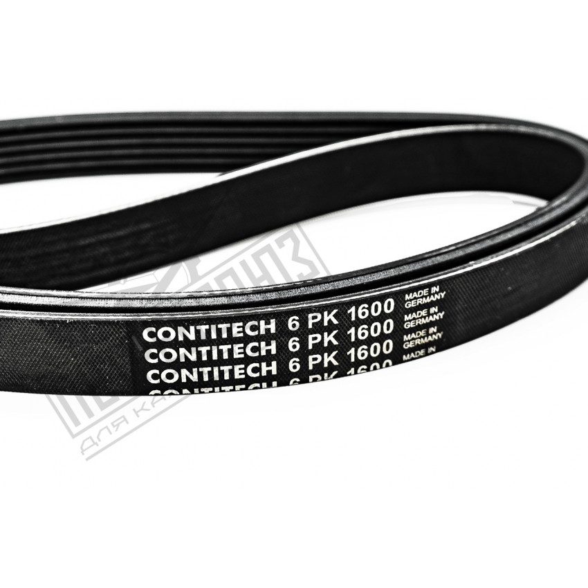 Ремень 6PK1600 привода ТНВД УАЗ ПАТРИОТ ЗМЗ 51432 (CONTITECH) / 6PK1600