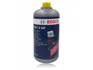 Тормозная жидкость Bosch DOT-4 HP 1л для автомобилей с ABS, ASR, ESP / 1 987 479 113