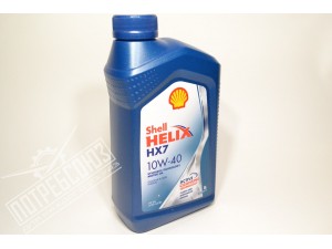 Масло моторное SHELL/Helix 10W/40 (1л) полусинтетика (HX7) / МАСЛО SHELL/Helix 10W/40 (1л)
